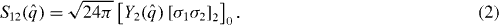 Equation (2)
