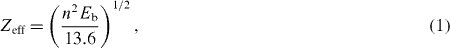 Equation (1)