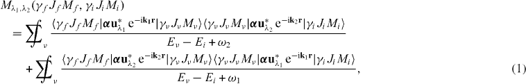 Equation (1)