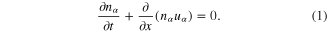 Equation (1)