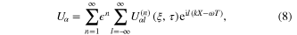 Equation (8)