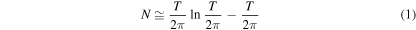 Equation (1)