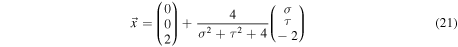 Equation (21)