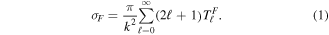 Equation (1)