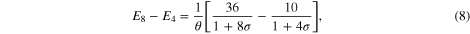 Equation (8)