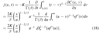 Equation (18)