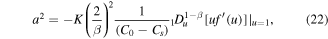 Equation (22)