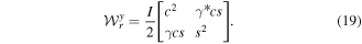 Equation (19)