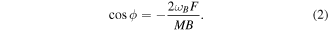 Equation (2)