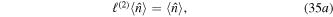 Equation (35a)