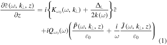 Equation (1)