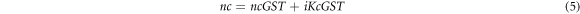Equation (5)