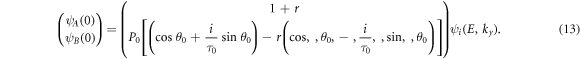 Equation (13)
