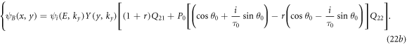 Equation (22b)