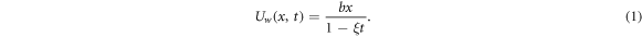 Equation (1)