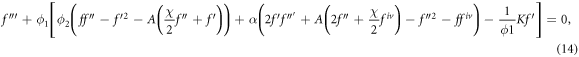 Equation (14)