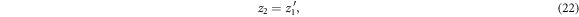 Equation (22)