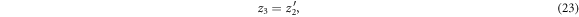 Equation (23)