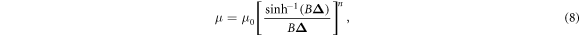Equation (8)