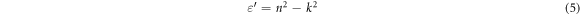 Equation (5)