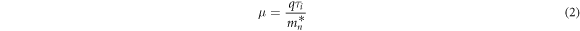Equation (2)