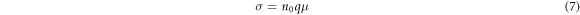 Equation (7)