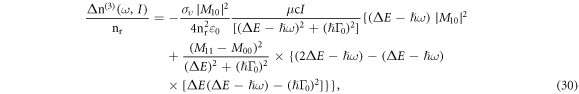 Equation (30)