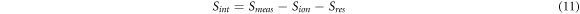 Equation (11)