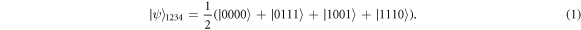 Equation (1)