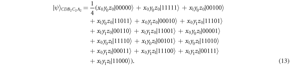 Equation (13)