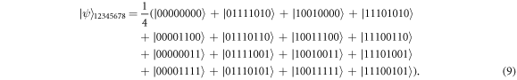 Equation (9)