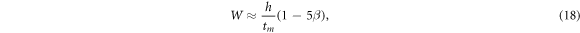 Equation (18)