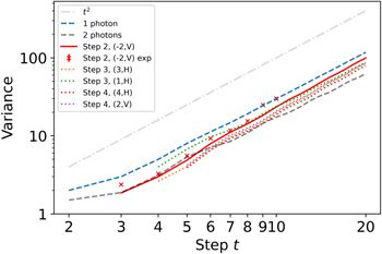 Dynamic conditioning of two particle discrete-time quantum walks ...
