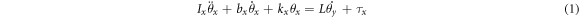 Equation (1)