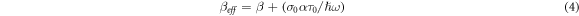Equation (4)