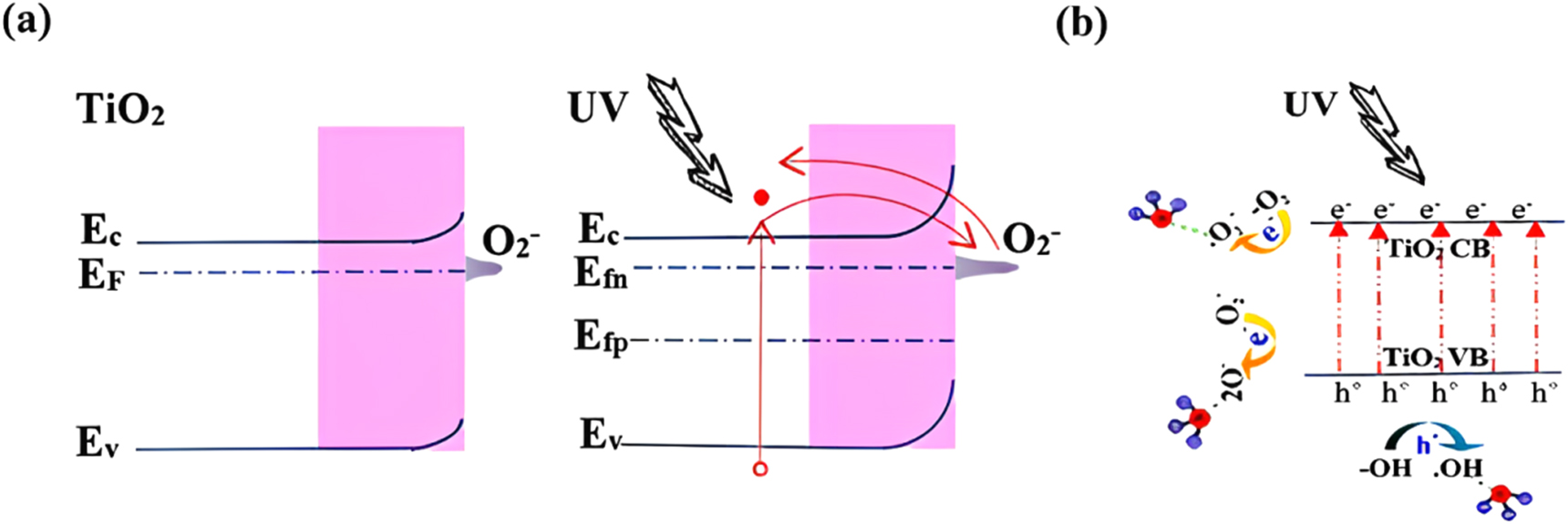 UV activated single aligned TiO2 nanofiber embedded silver