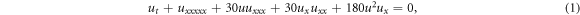 Equation (1)