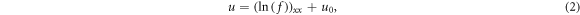 Equation (2)