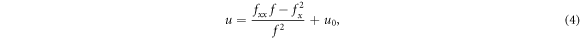 Equation (4)