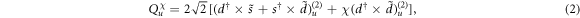 Equation (2)
