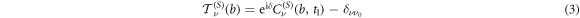 Equation (3)