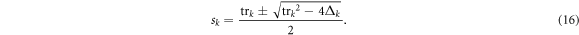 Equation (16)