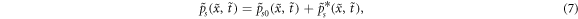 Equation (7)