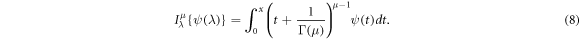 Equation (8)