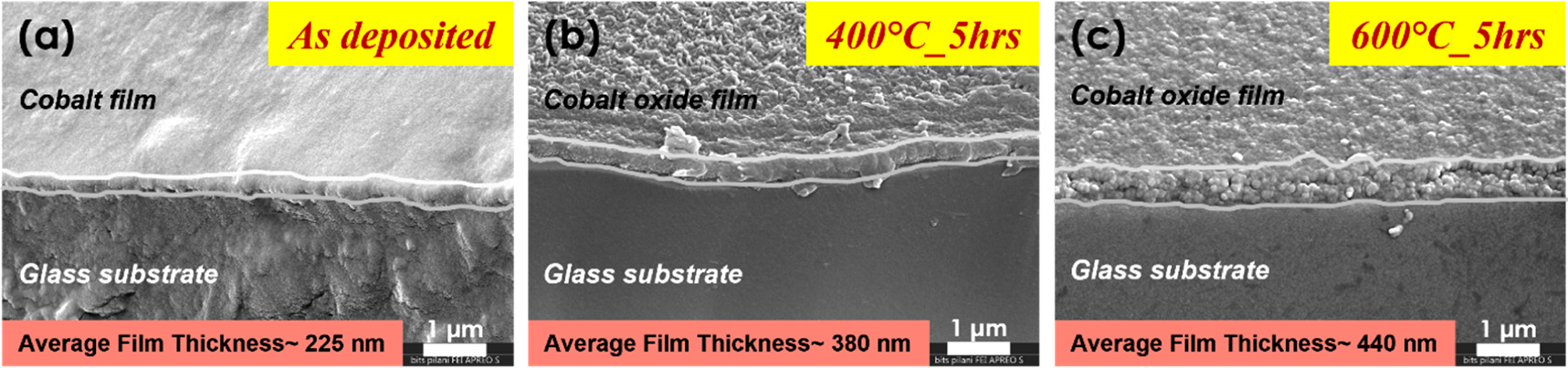 Synthesis and characterization of Co3O4 spinel nanowall: understanding ...