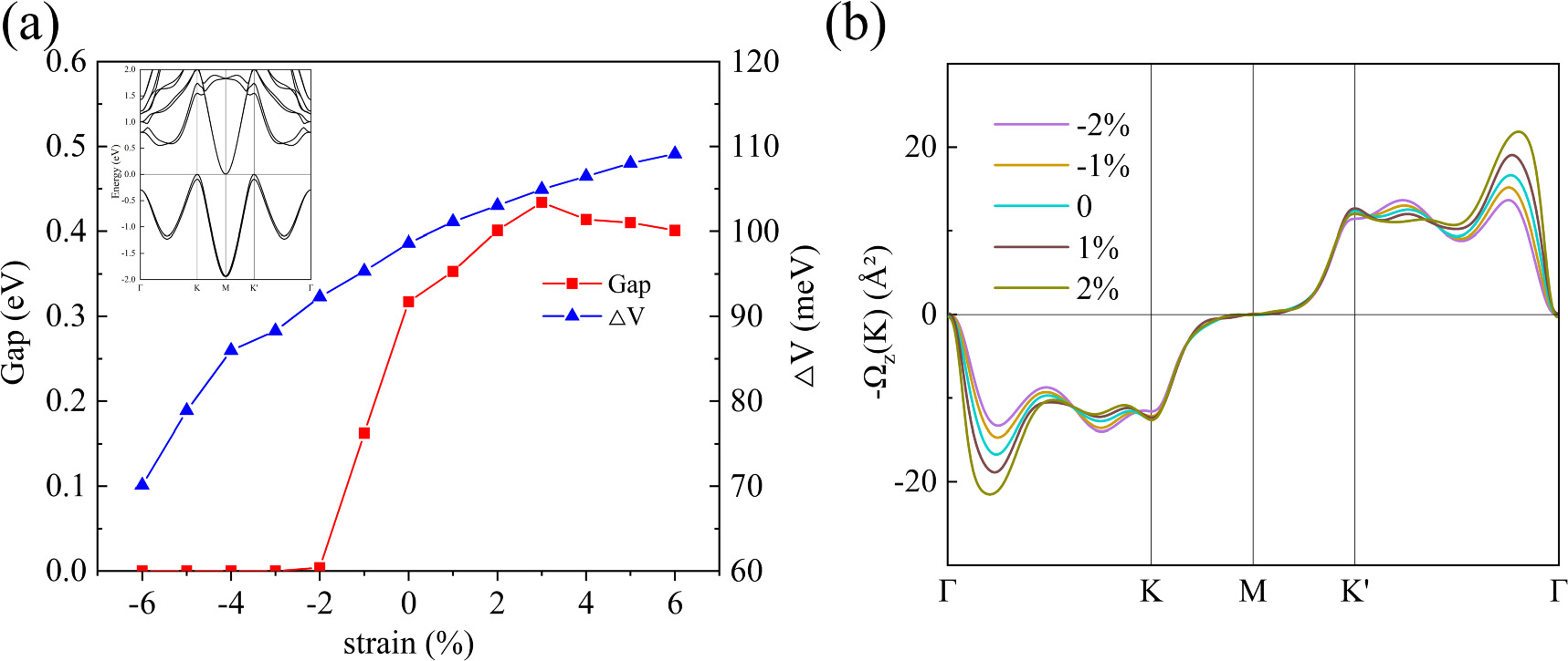 Large valley splitting induced by spin-orbit coupling effects in ...
