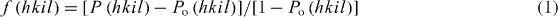 Equation (1)