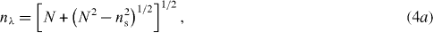 Equation (4a)