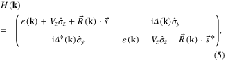 Equation (5)