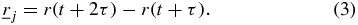 Equation (3)